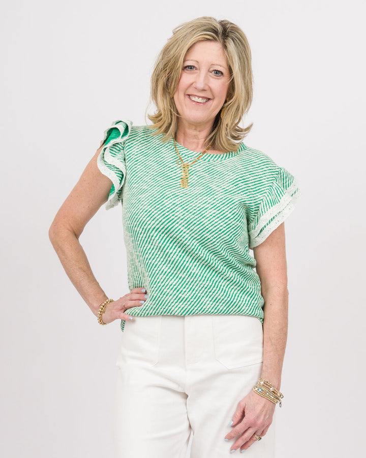 The Vera Top Green