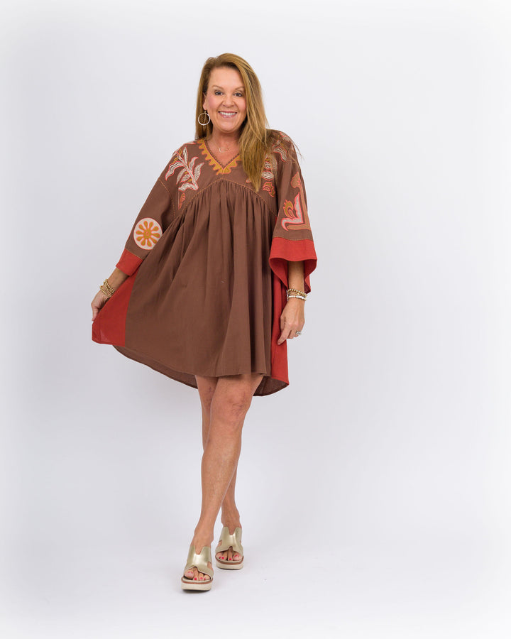 Hey Baby Doll! Dress - Mocha