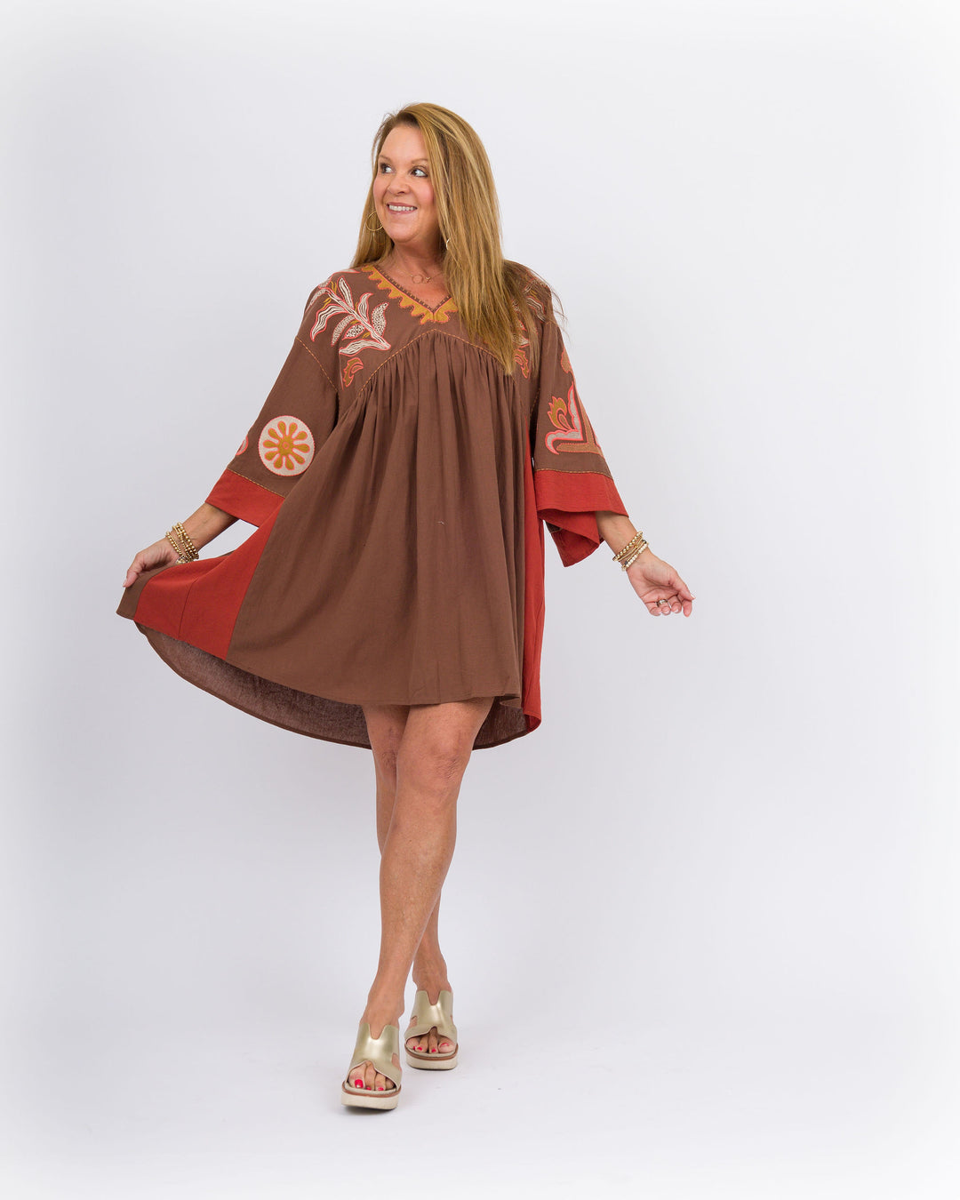 Hey Baby Doll! Dress - Mocha