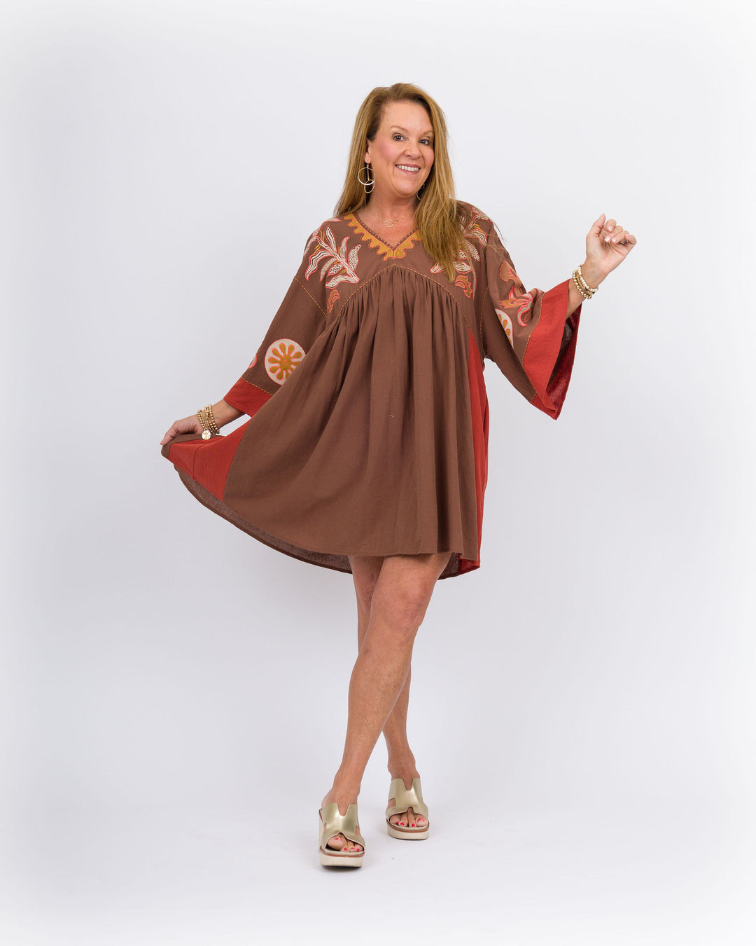 Hey Baby Doll! Dress - Mocha