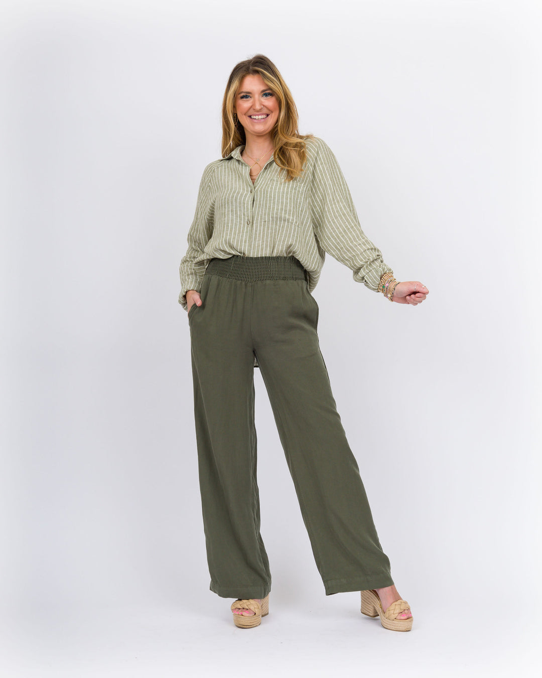 Olive Pants