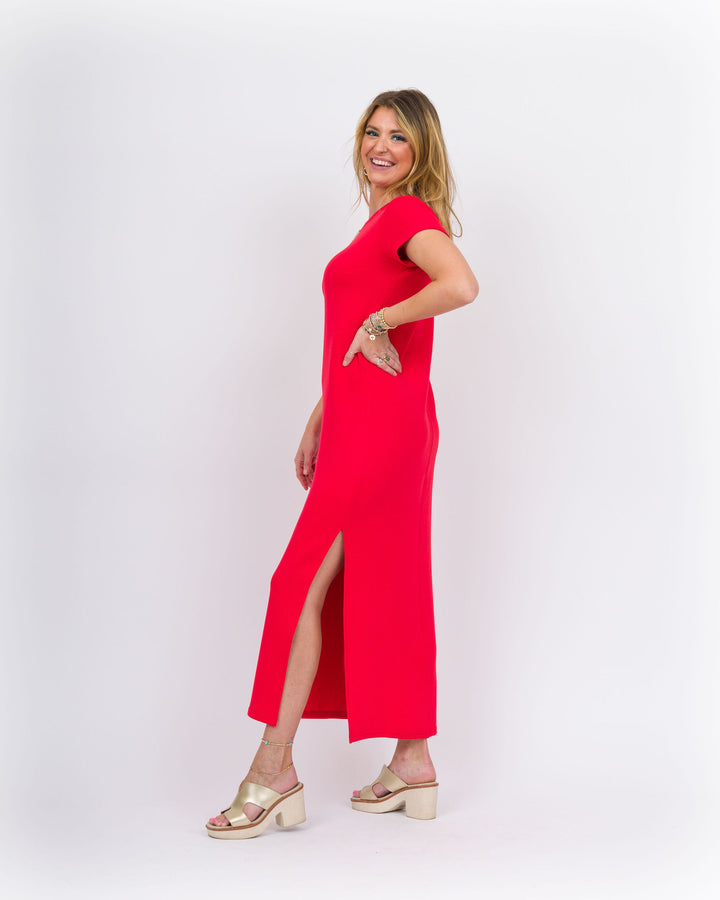 Spanx Air Essentials Maxi Dress - Red