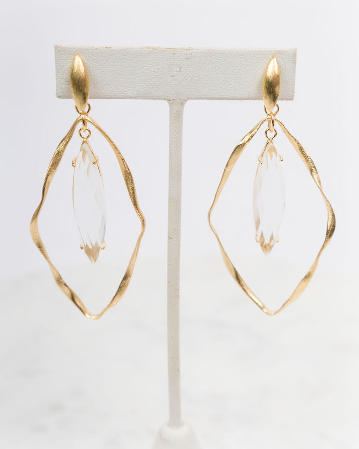 Creative Brazil Maracujá Earrings - Clear