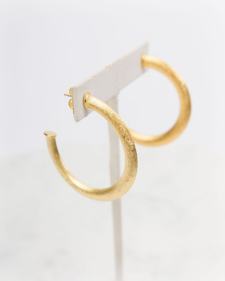 TS Rasa Gold Hoop Small