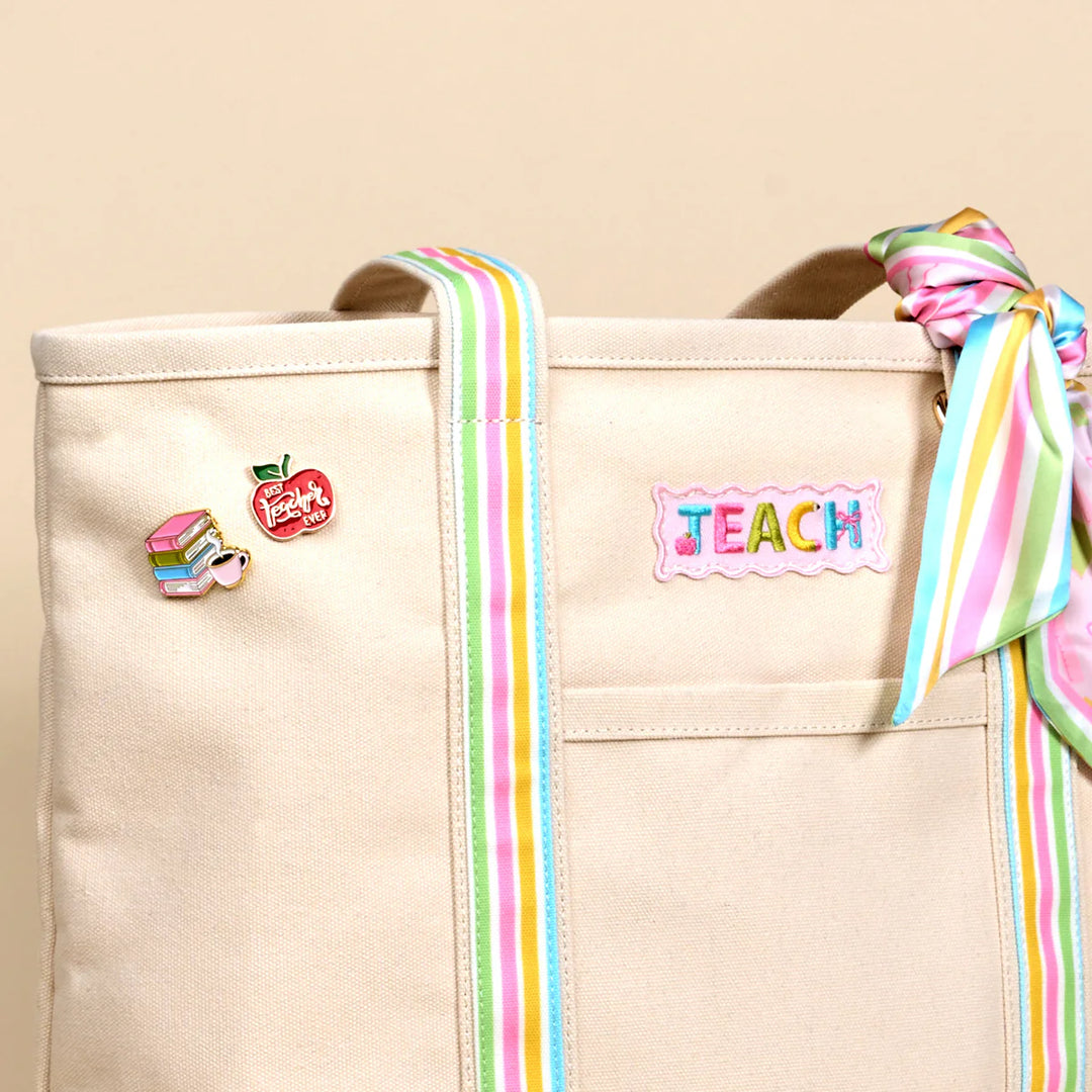 Schools in Session Canvas Tote