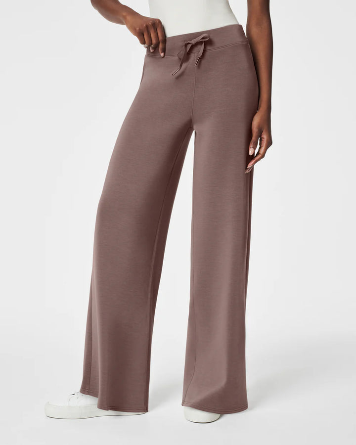 Spanx Air Essentials Wide Leg Pant Smoke