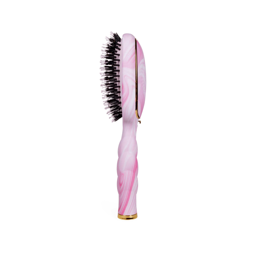TELETIES Boar Bristle Hairbrush - Pinch Me