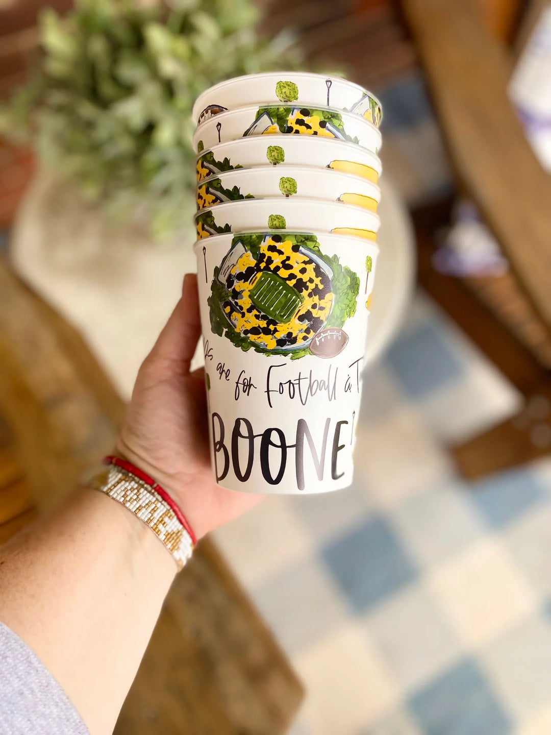 Boone Town Reusable Cups - Set of Six