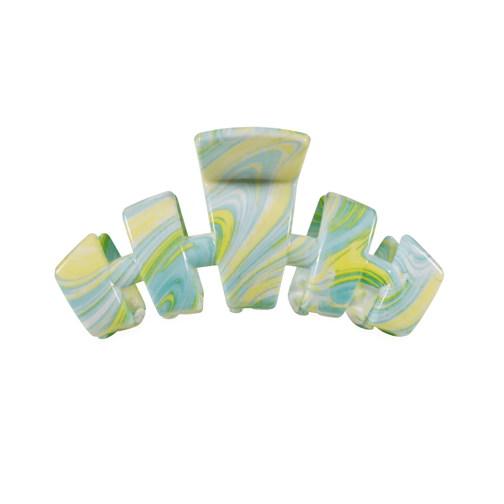 TELETIES Classic By the Sea Shore Medium Claw Clip