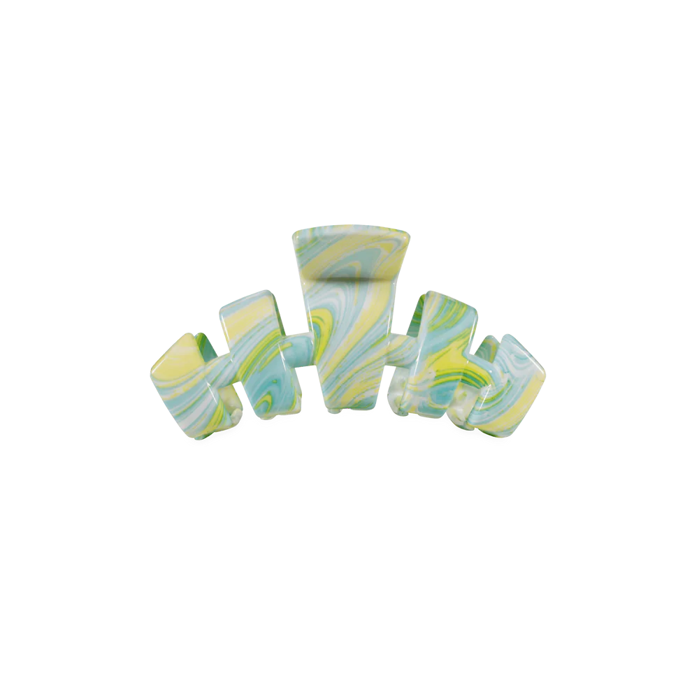 TELETIES Classic By the Sea Shore Tiny Claw Clip