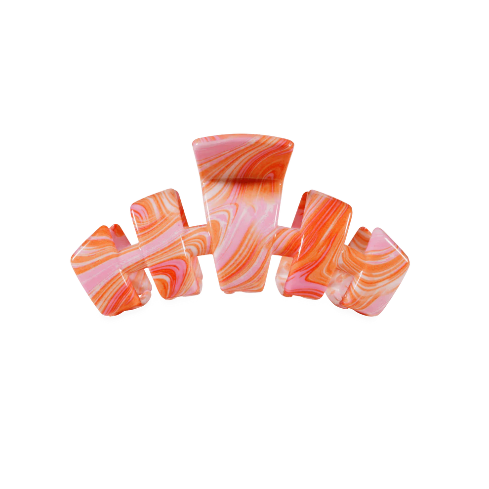 TELETIES Classic Just Keep Swimming Small Claw Clip
