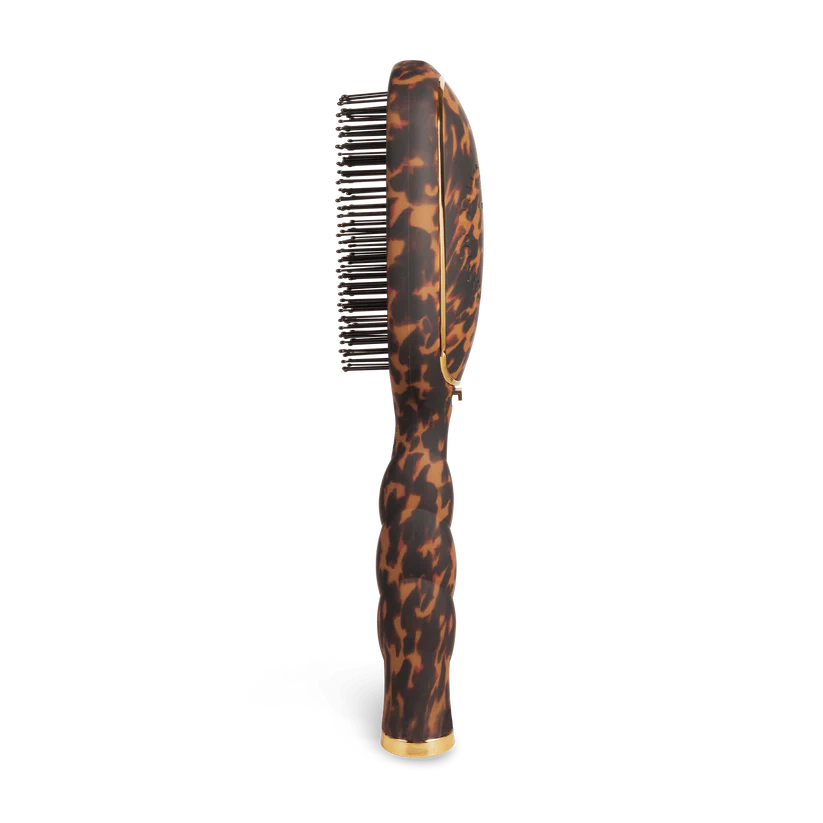 TELETIES Detangler Brush Thick Hair - Tortoise