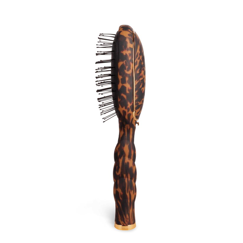 TELETIES Detangler Brush Fine Hair - Tortoise
