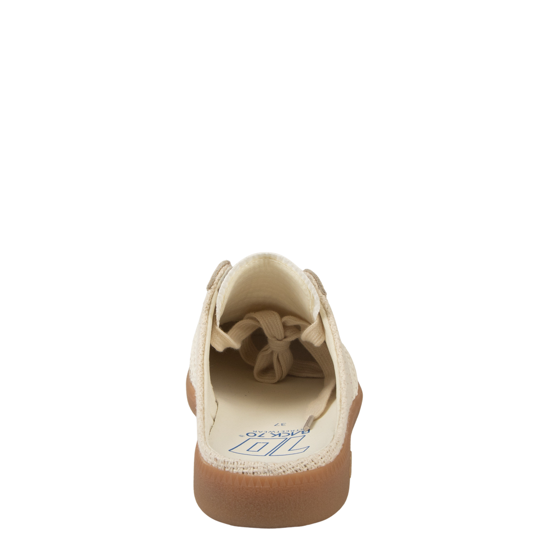 BACK 70 - EASTER in SACCO MILK Backless Sneakers