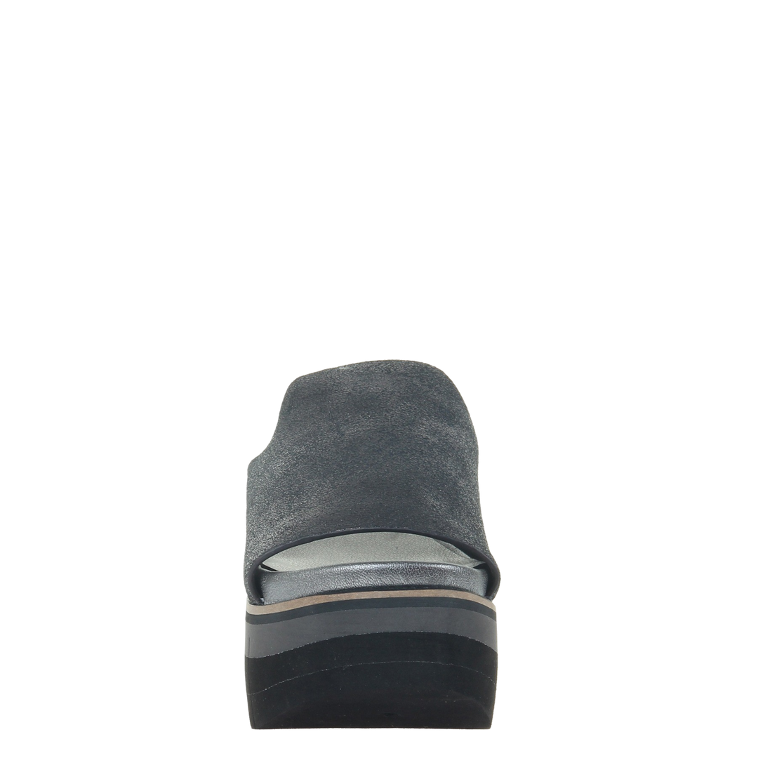 FLOW in PEWTER, front view