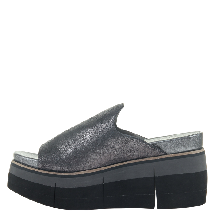FLOW in PEWTER, left view