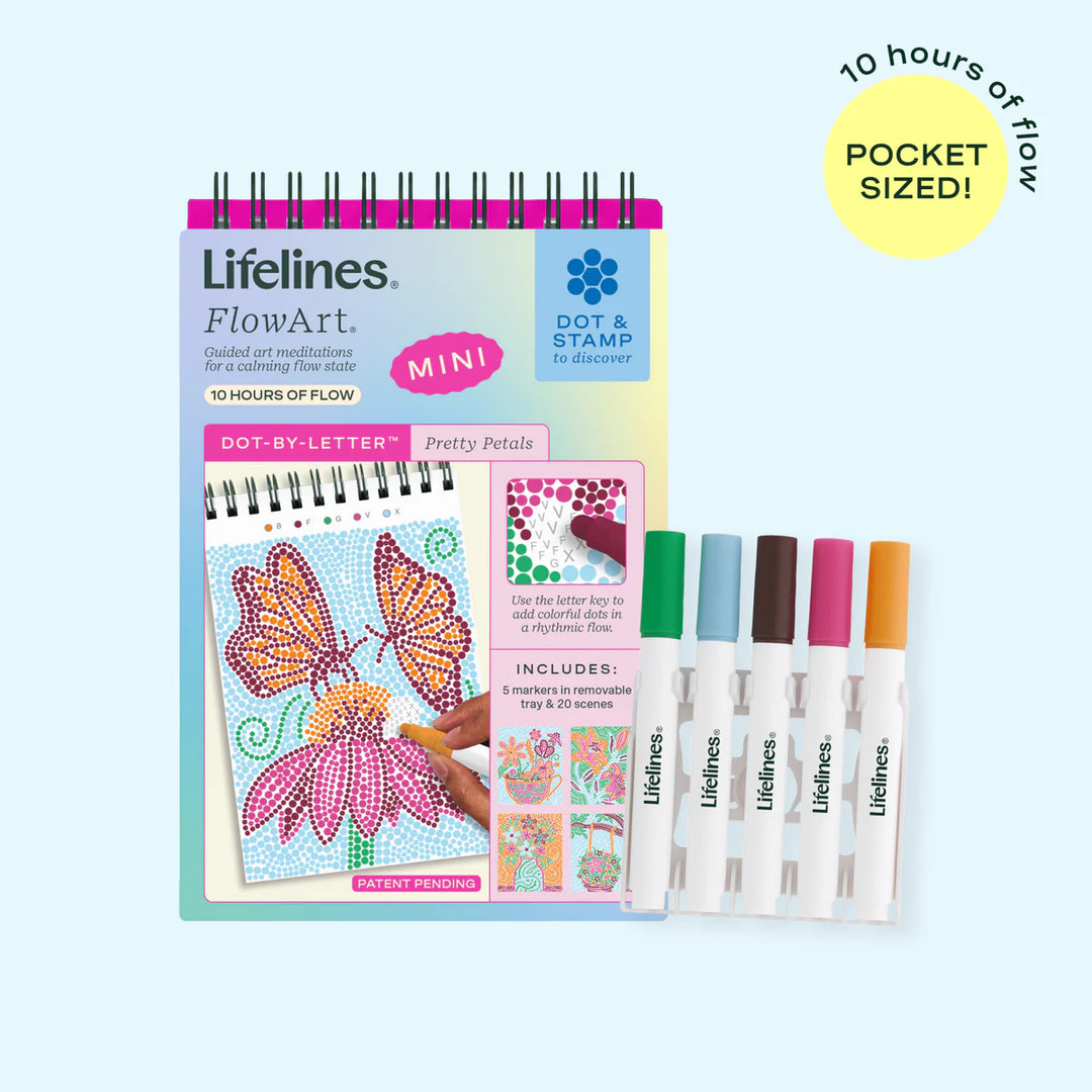 Mini - Dot-by-Letter Pretty Petals
