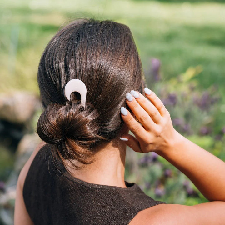 TELETIES Hair Pin - Almond Beige