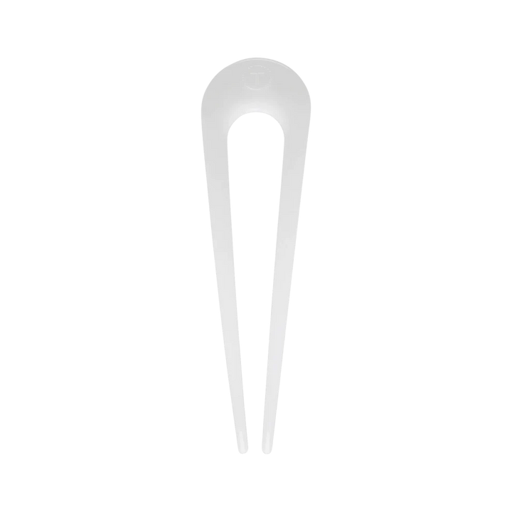 TELETIES Hair Pin - Coconut White