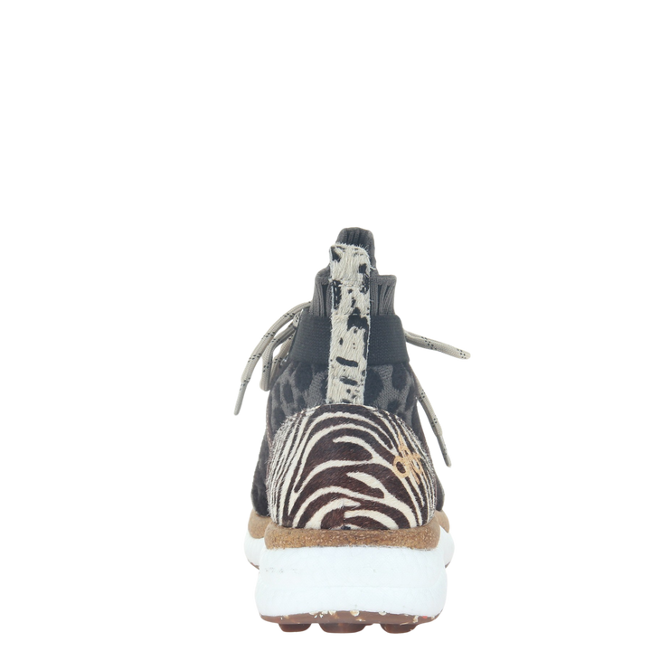 HYBRID in ANIMAL PRINT, back view