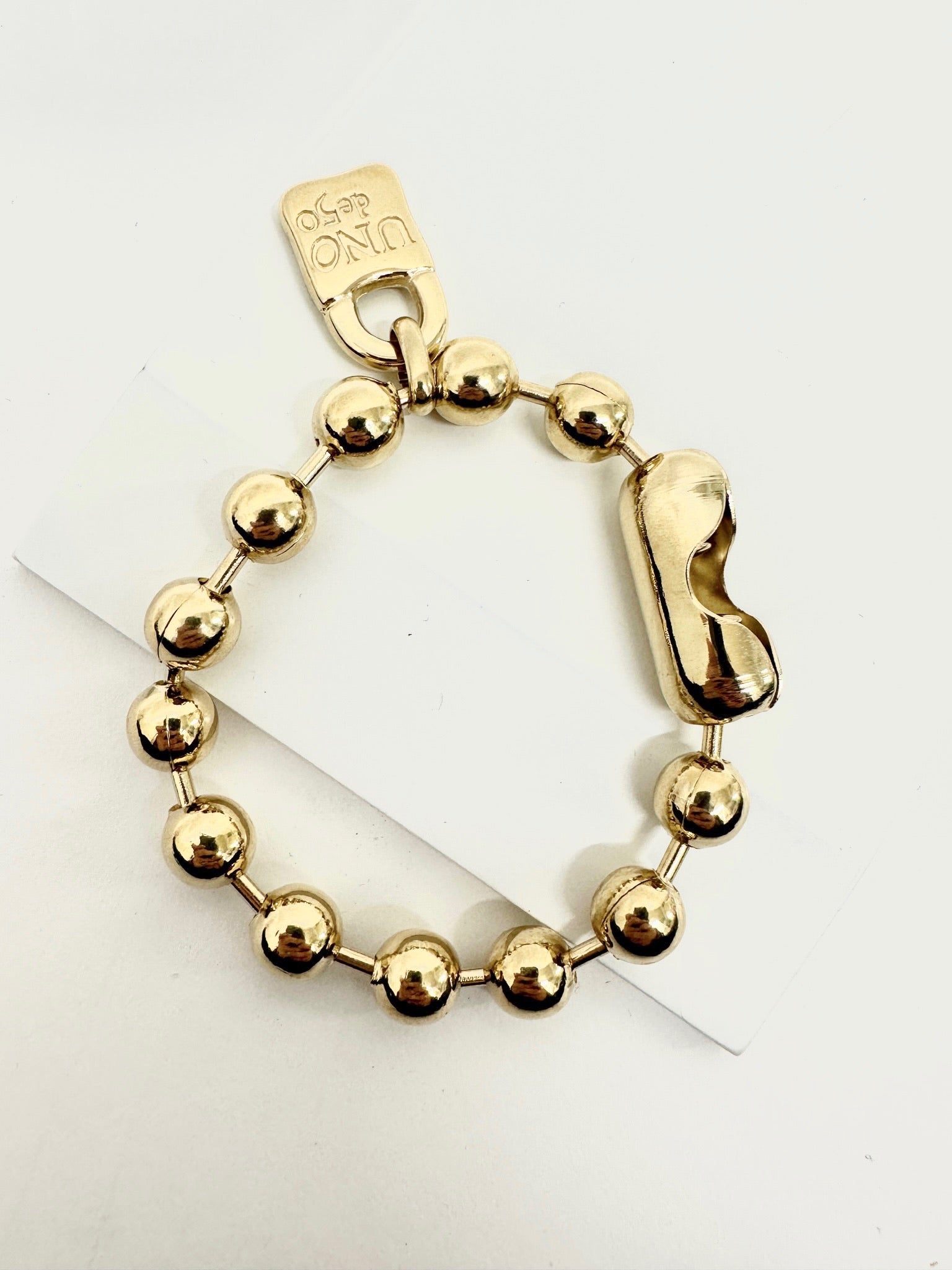 UNOde50 Snowflake Bracelet Gold