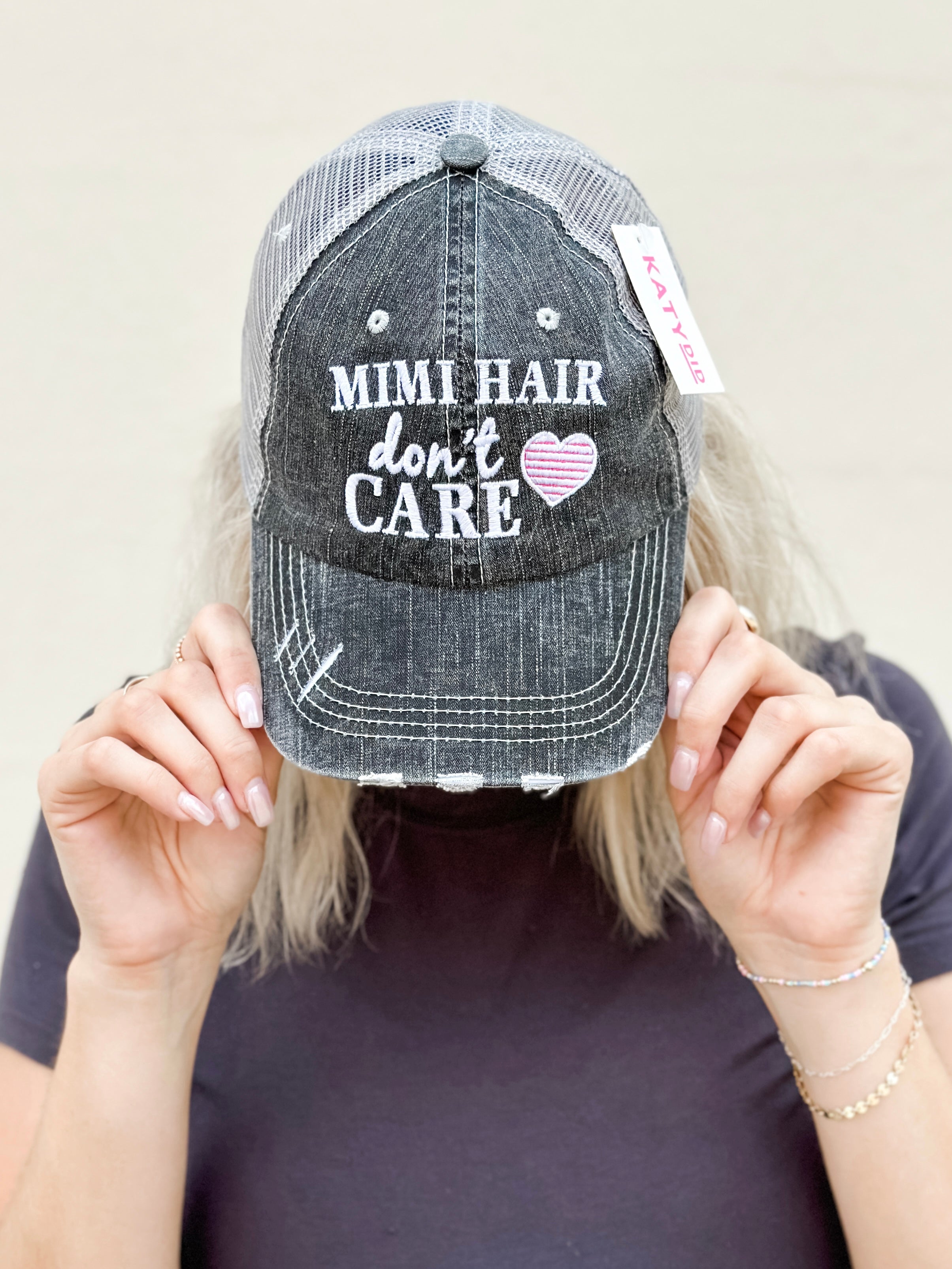 Mimi Hat Pink Heart