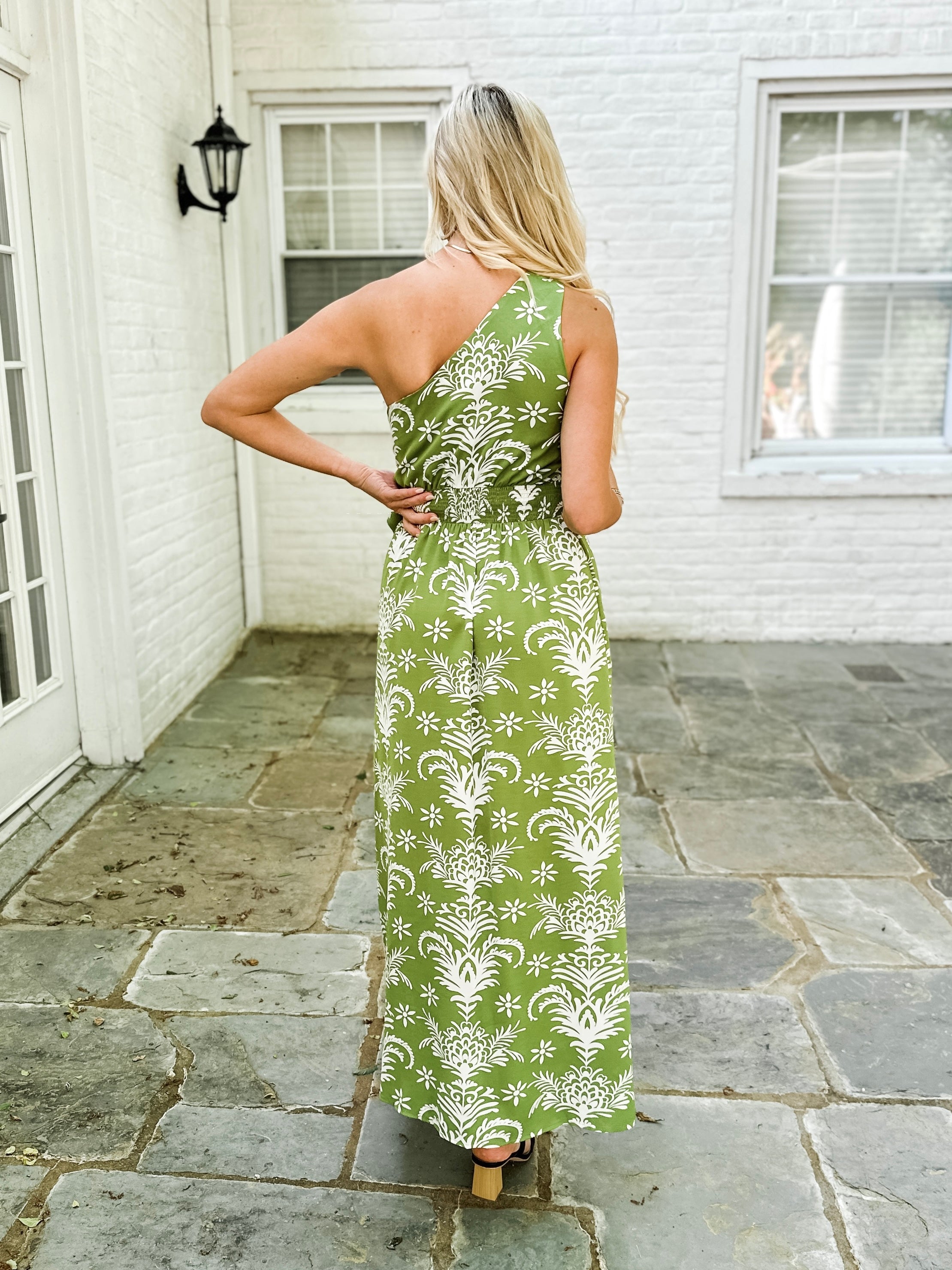 Tropics Green Dress