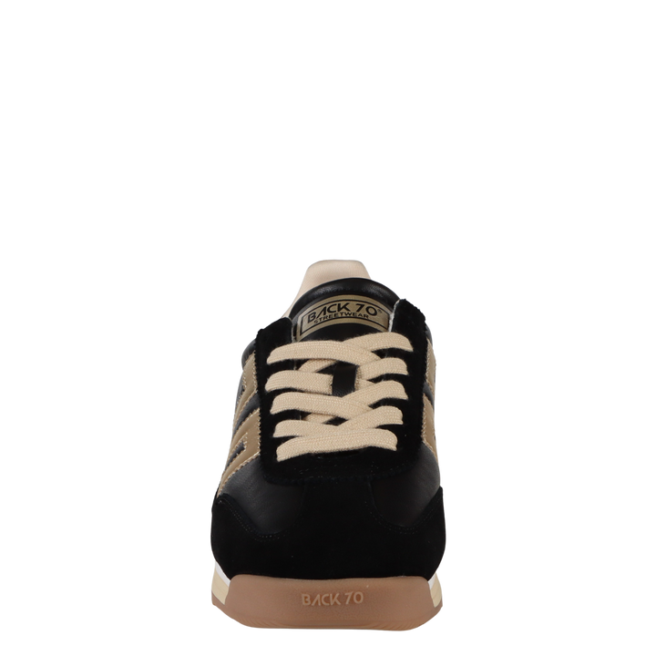 BACK 70 - JOGGER N in BLACK GOLD Sneakers