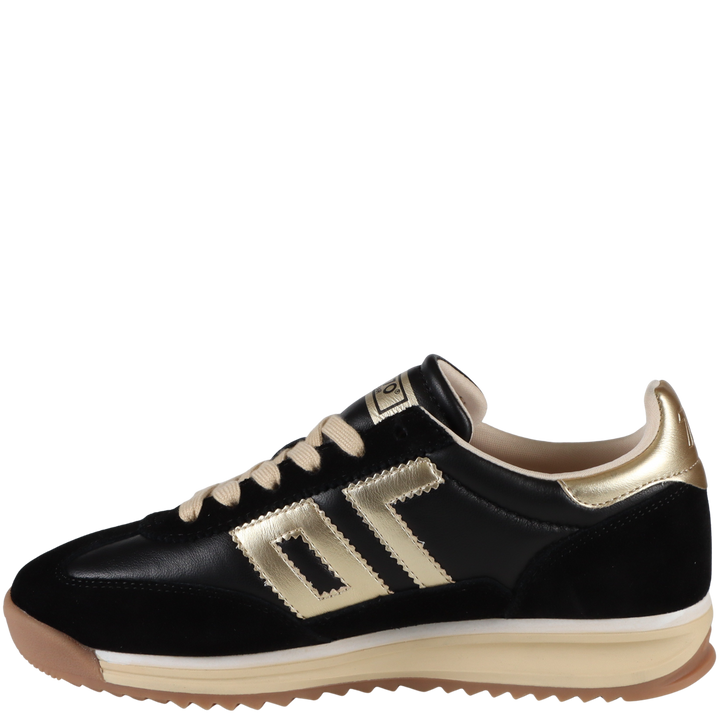 BACK 70 - JOGGER N in BLACK GOLD Sneakers