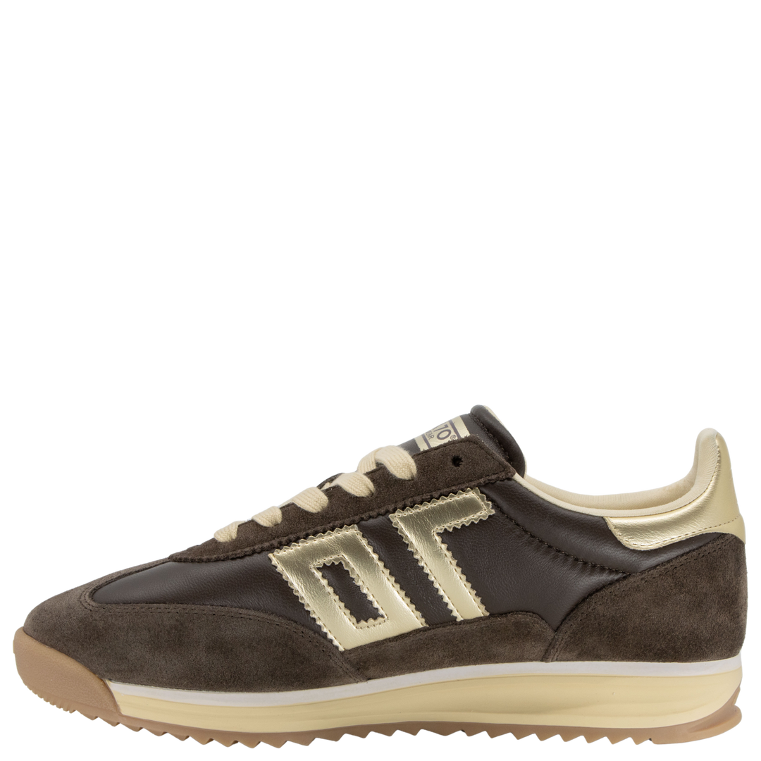 JOGGER N in COFFEE GOLD, left view