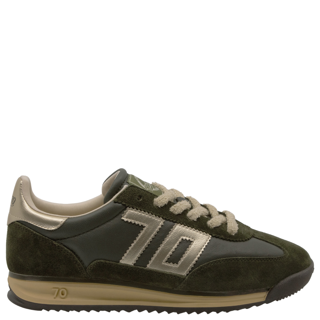 JOGGER W26 in FOREST GOLD, right view