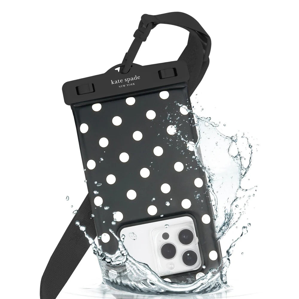 KateSpade New York Picture Dot Waterproof Floating Pouch