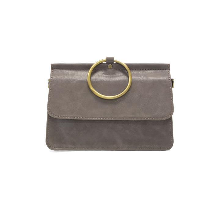 Joy Susan TAUPE GREY ARIA RING BAG