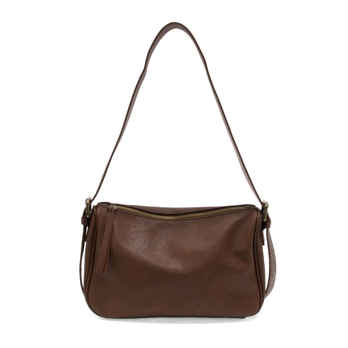Joy Susan RUSSET MORGAN BUCKLE SHOULDER BAG