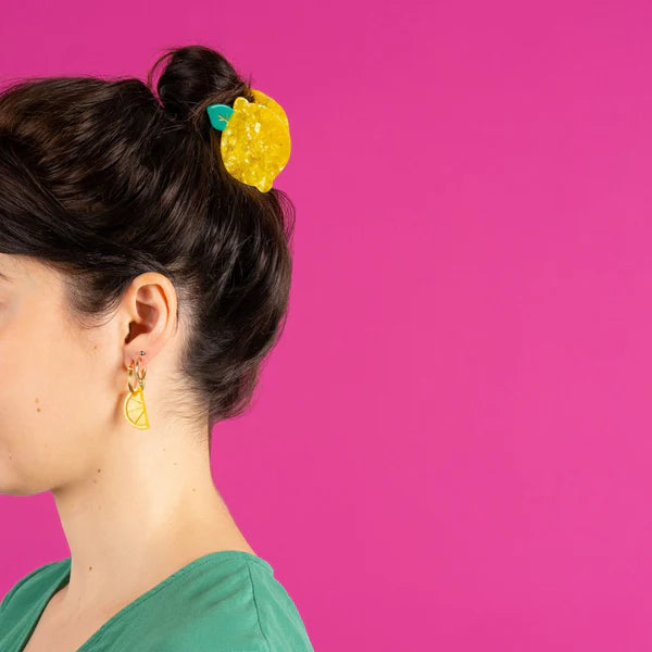 Lemon Claw Clip
