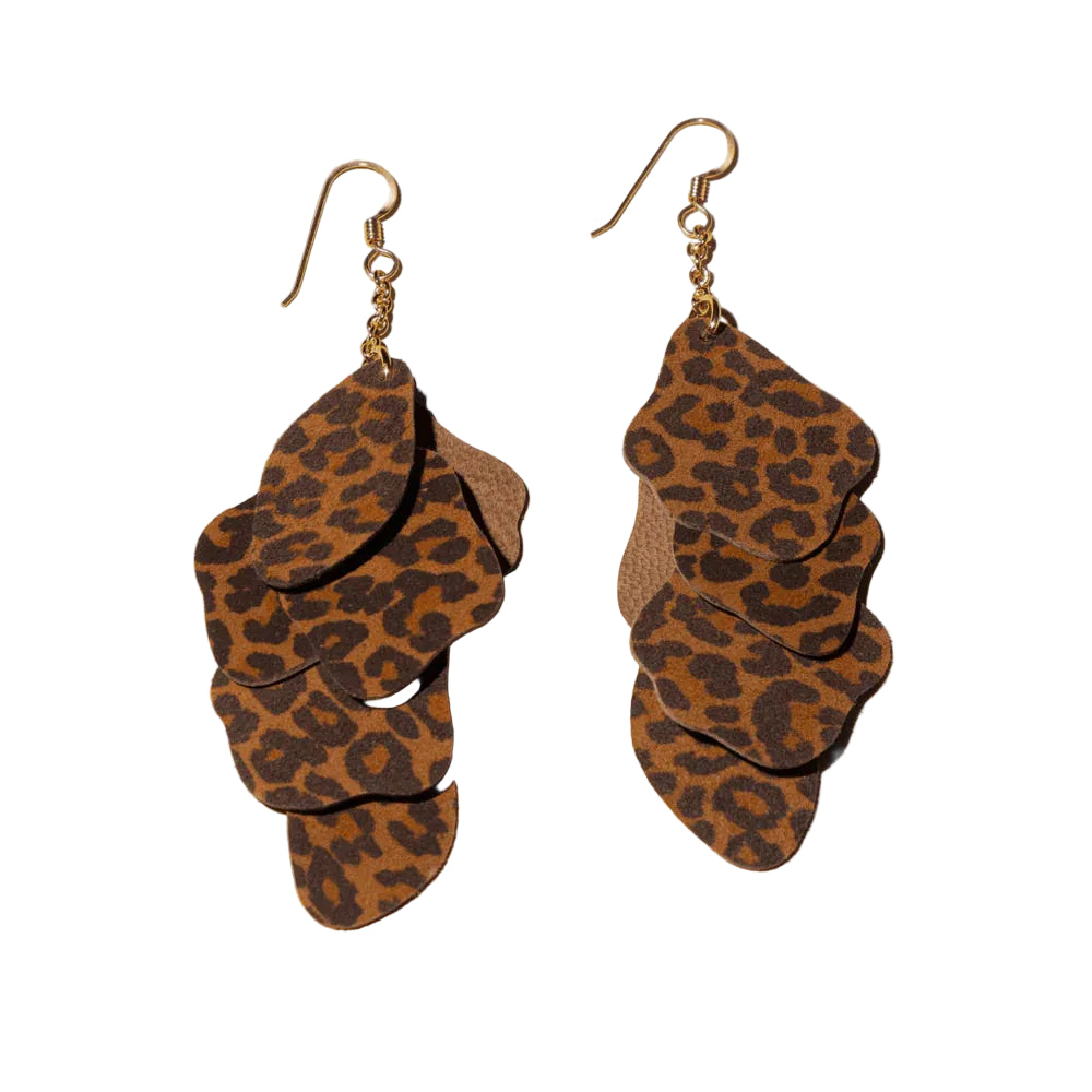 Leopard Florence Earrings