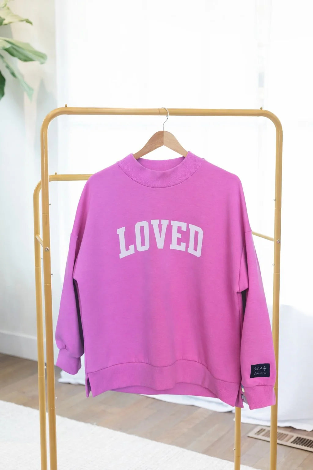 Reversible Love/Chosen Sweatshirt - Pink