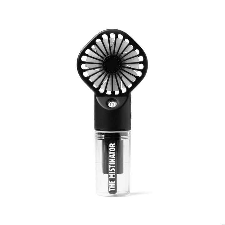 The Mistinator 2-In-1 Rechargeable Water Fan - Black