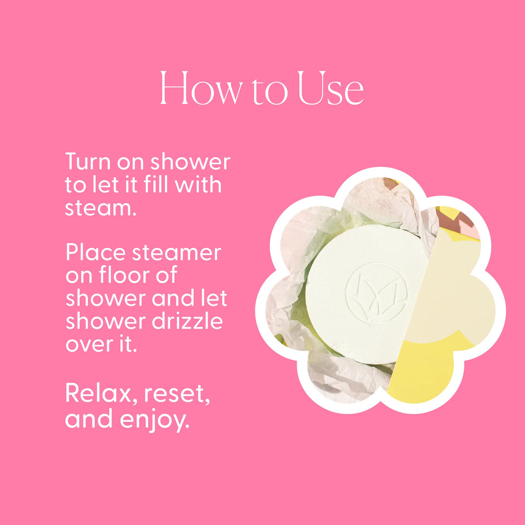 Champagne &amp; Rose Shower Steamers