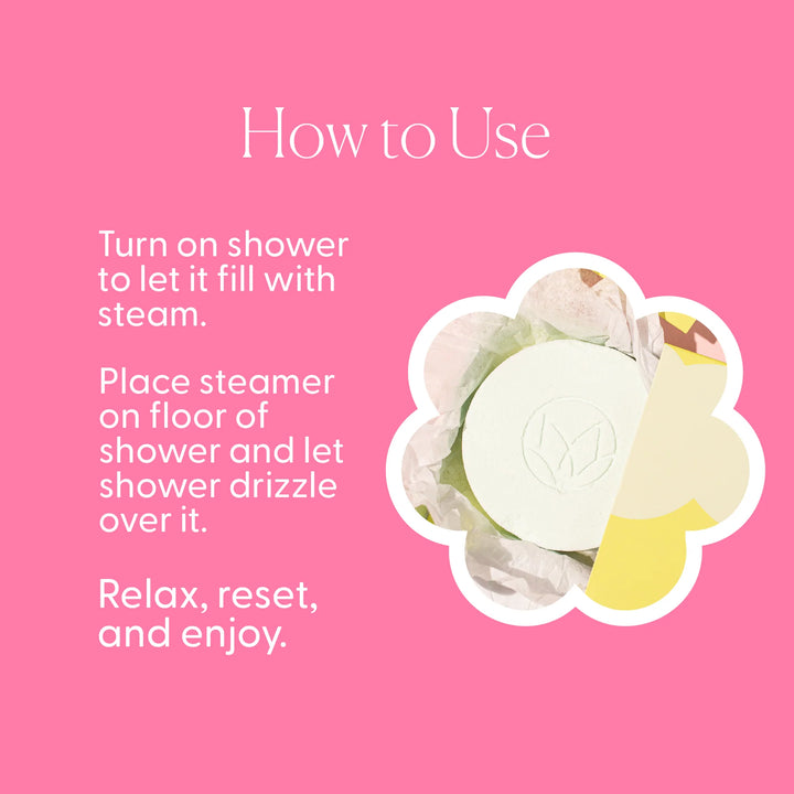 Champagne &amp; Rose Shower Steamers
