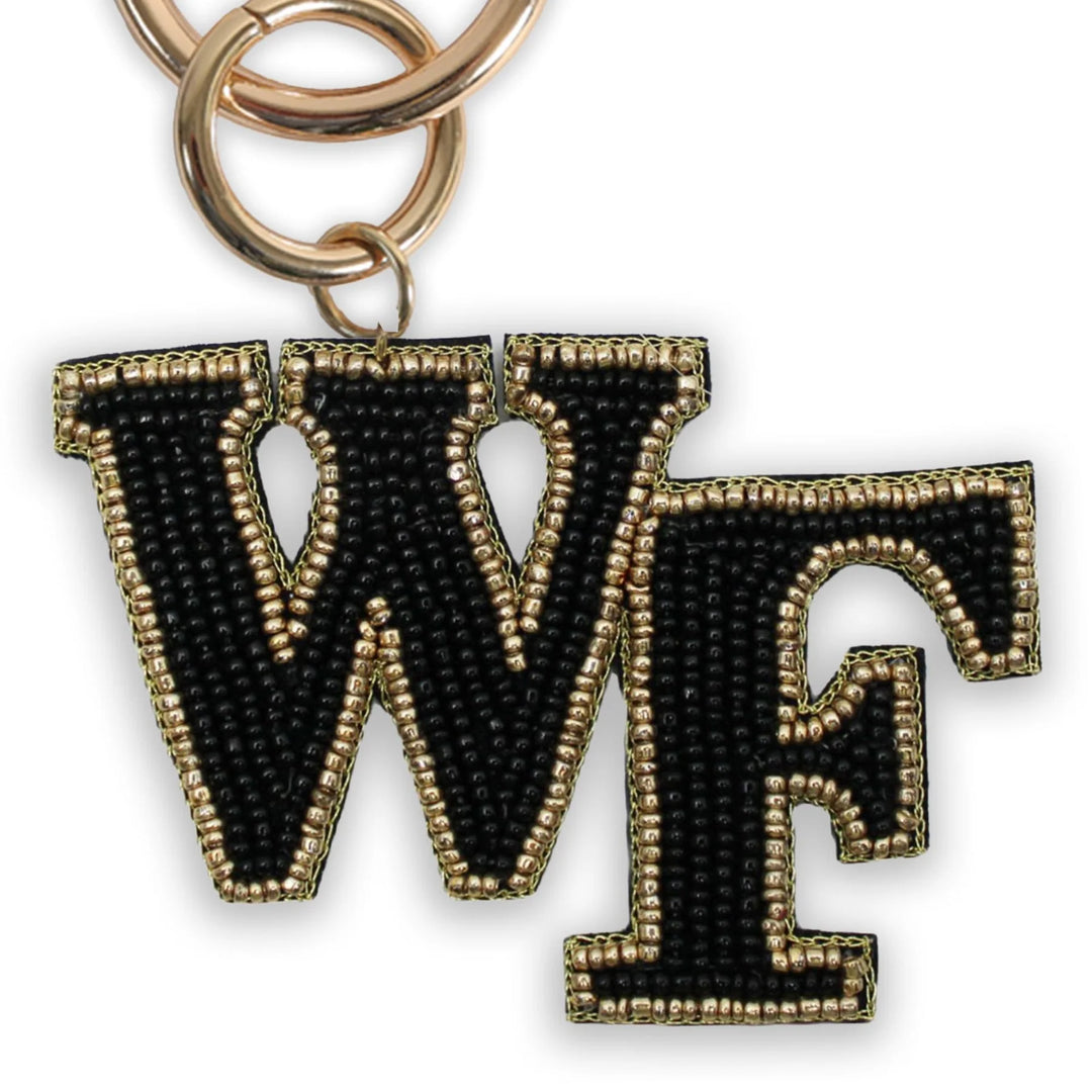 Beaded Purse Charm - Wake Forest