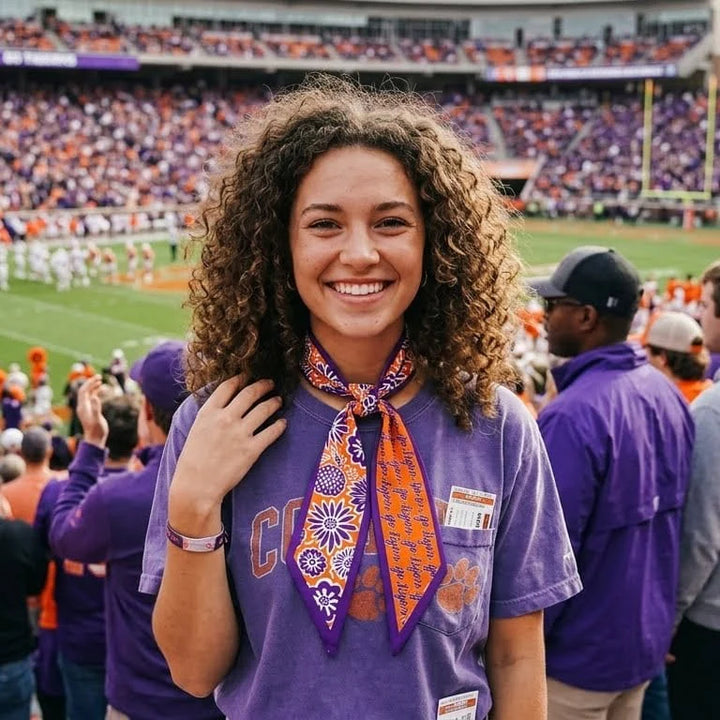 Clemson Tigers Skinny Scarf