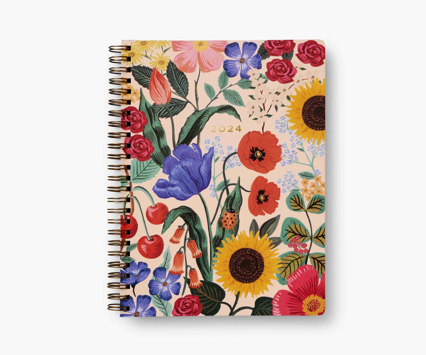 Rifle Paper Co. 2024 Blossom Spiral Planner