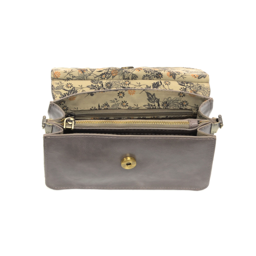 Joy Susan TAUPE GREY ARIA RING BAG