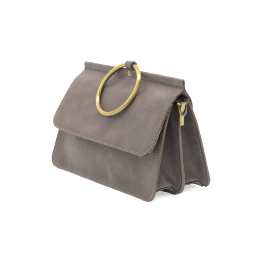 Joy Susan TAUPE GREY ARIA RING BAG