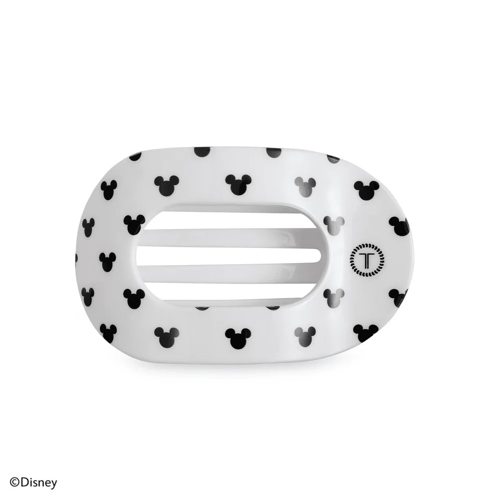 TELETIES The Iconic Mickey Mouse Medium Flat Round Hair Clip