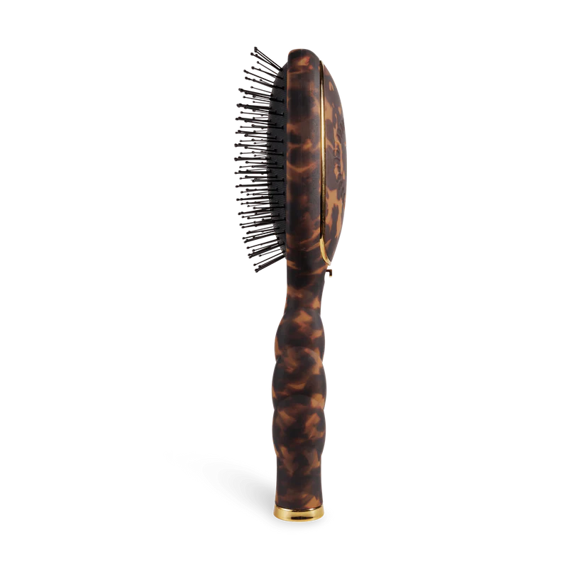 TELETIES Detangler Brush for Medium Hair - Tortoise