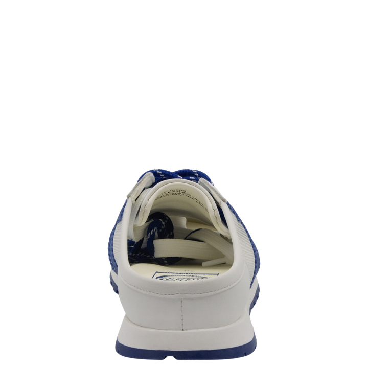 VENICE in WHITE BLUE, back view
