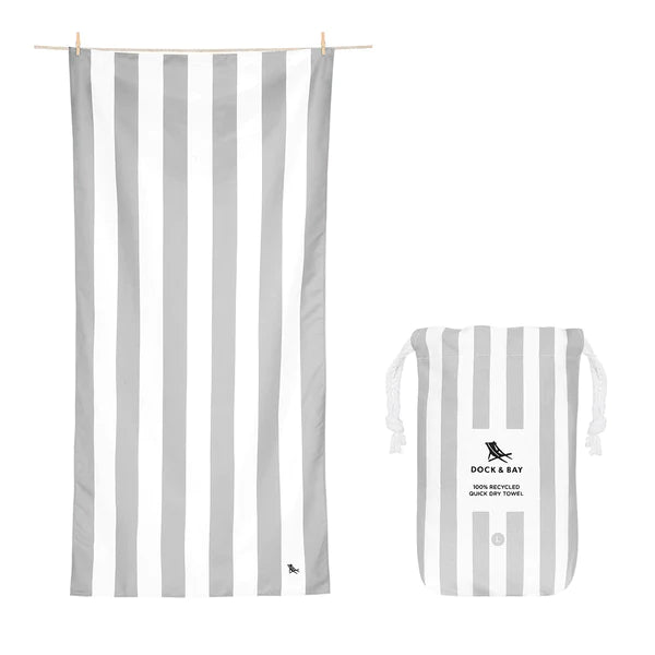 Dock &amp; Bay Towel XL - Grey
