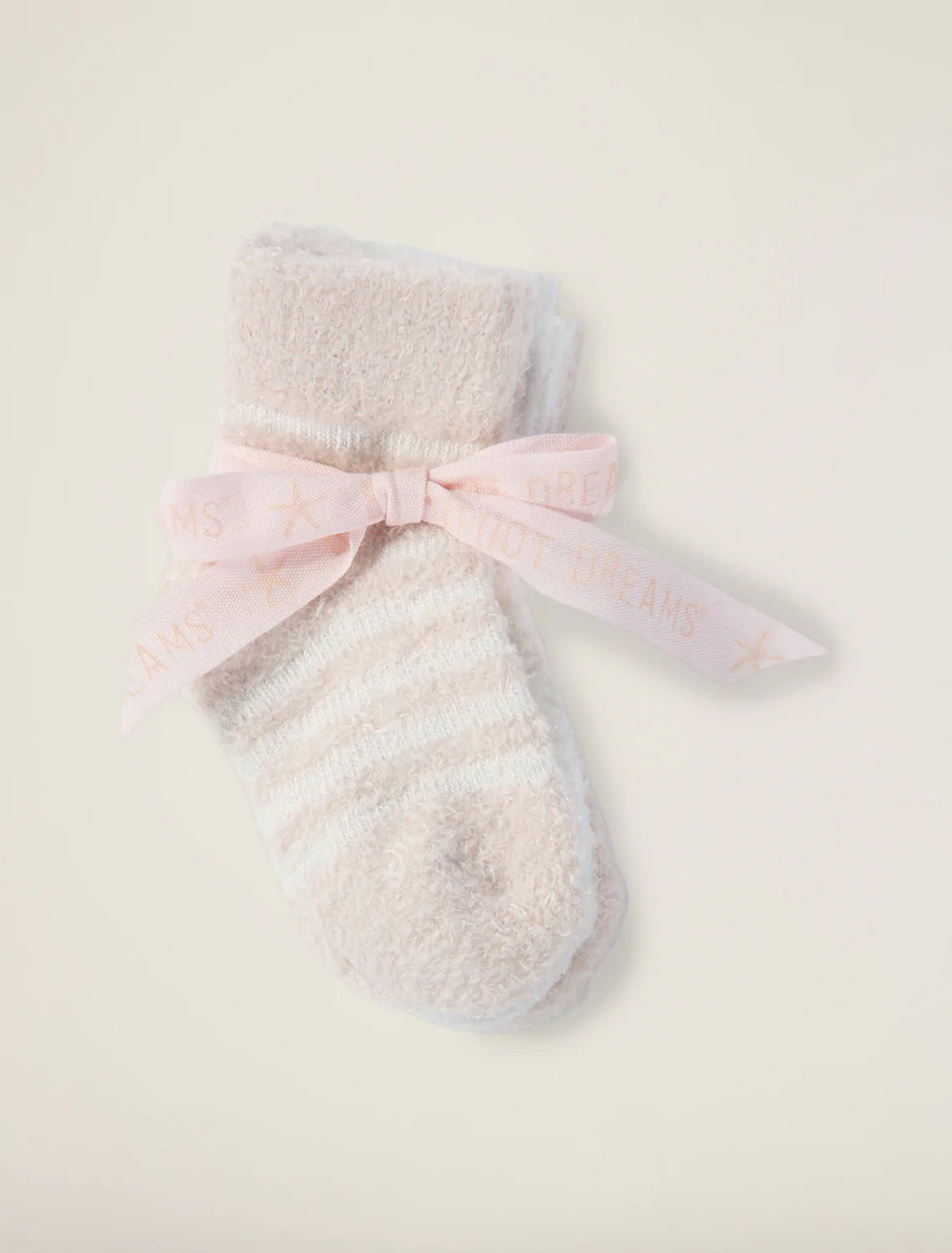 Barefoot Dreams Infant Socks Set 3 Pack- Pink